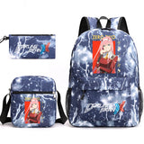 Zero Two Backpack 3-Piece Set for Kids - Back to School Bag