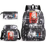 Zero Two Backpack 3-Piece Set for Kids - Back to School Bag