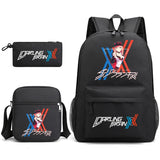 Zero Two Backpack 3-Piece Set for Kids