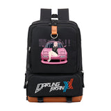 Zero Two Canvas Student School Bag Youth Travel Backpack