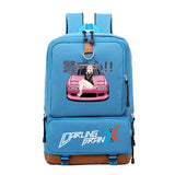 Zero Two Canvas Student School Bag Youth Travel Backpack