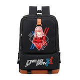 Zero-Two Student School Bag Canvas Youth Travel Backpack